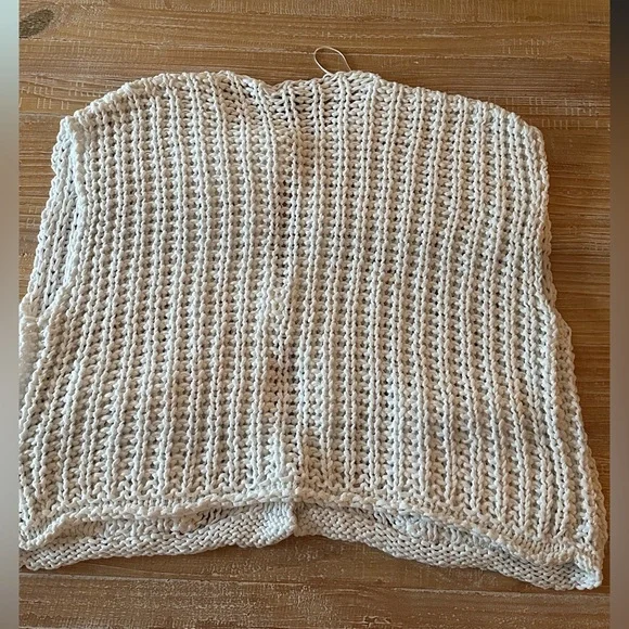 Zara Cream Button-Up Women's Cardigan - Picture 3 of 3